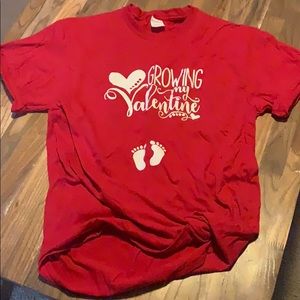 growing my valentines tshirt
